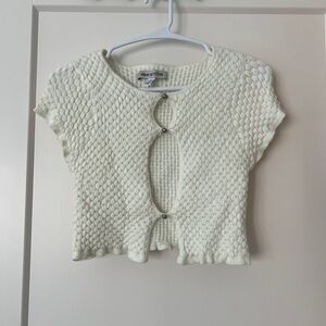 urban outfitters piper keyhole cropped sweater